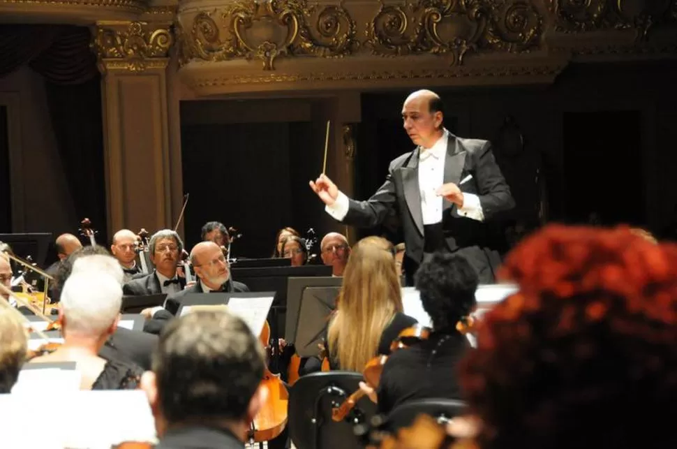 SINFÓNICA. “Hay un sonido de cada orquesta que es diferente. Los músicos de cuerdas judíos tenemos una cualidad especial”, dijo su director. yeruham scharovsky
