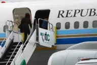 Coimas K: ex piloto del avión presidencial asegura haber trasladado bolsos