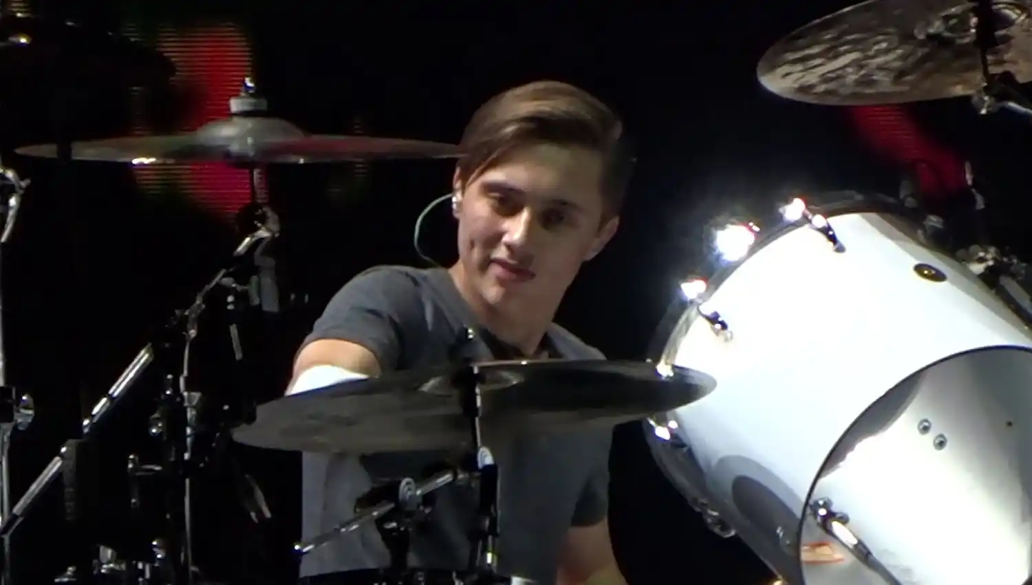 NICHOLAS COLLINS. El hijo de Phill tiene 17 años.