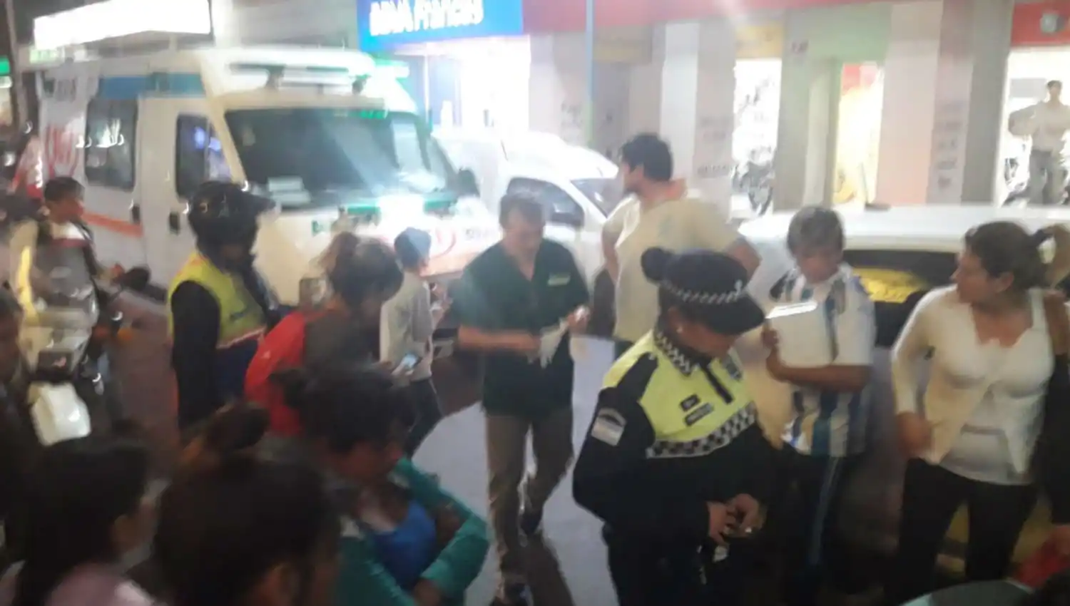 Un accidente alteró el tránsito en el microcentro de la capital: una menor herida