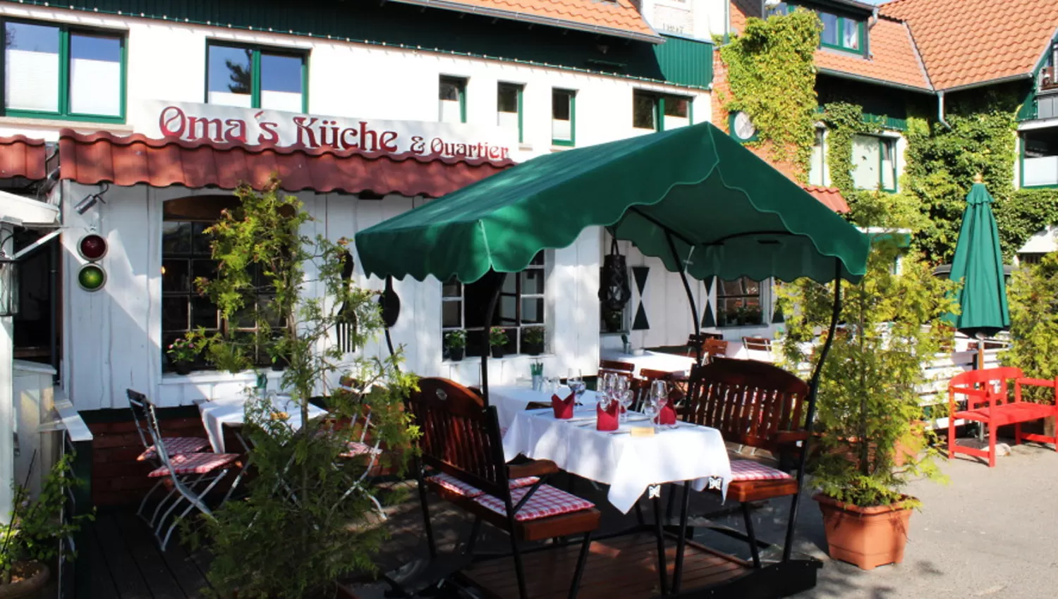 OMA'S KUCHE. El restaurante alemán que prohibirá el ingreso a niños.