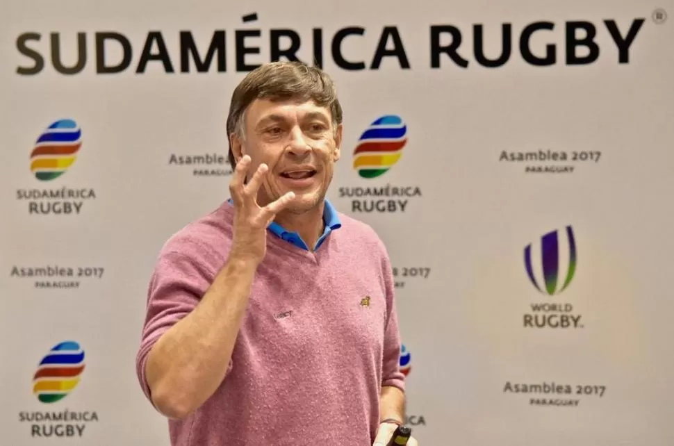 PLAN AMBICIOSO. Jugadores de Chile, Paraguay, Uruguay y Brasil serán algunos de los beneficiados con la tarea de “Huevo”. Sudamérica Rugby