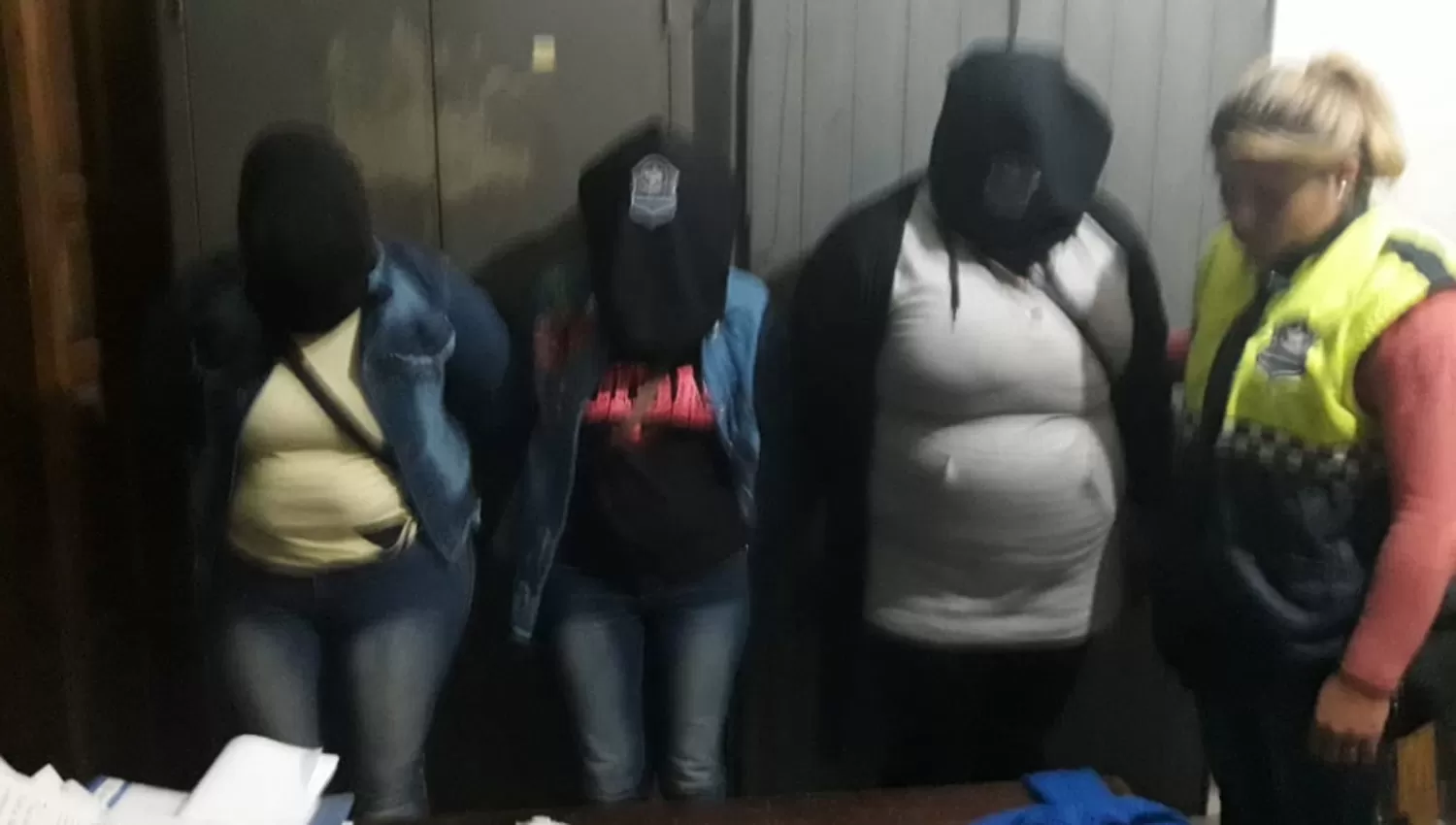 Aprehendieron a tres hermanas mecheras que intentaban robar en San Martín y Junín 