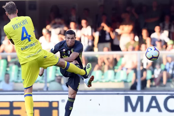 En el debut de Cristiano Ronaldo, Juventus logró una victoria agónica