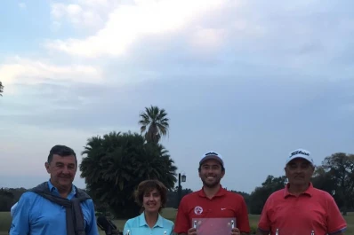 Golf en el Jockey: Caram Di Santo y Mirande, los principales ganadores
