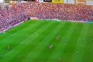 Las banderas de la hinchada, grandes ausentes en La Ciudadela 