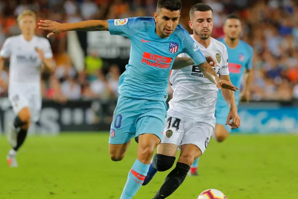 Ángel Correa anotó en el empate de Atlético de Madrid con Valencia