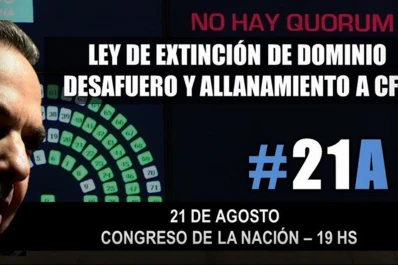 El macrismo convoca a una marcha para desaforar a Cristina Kirchner