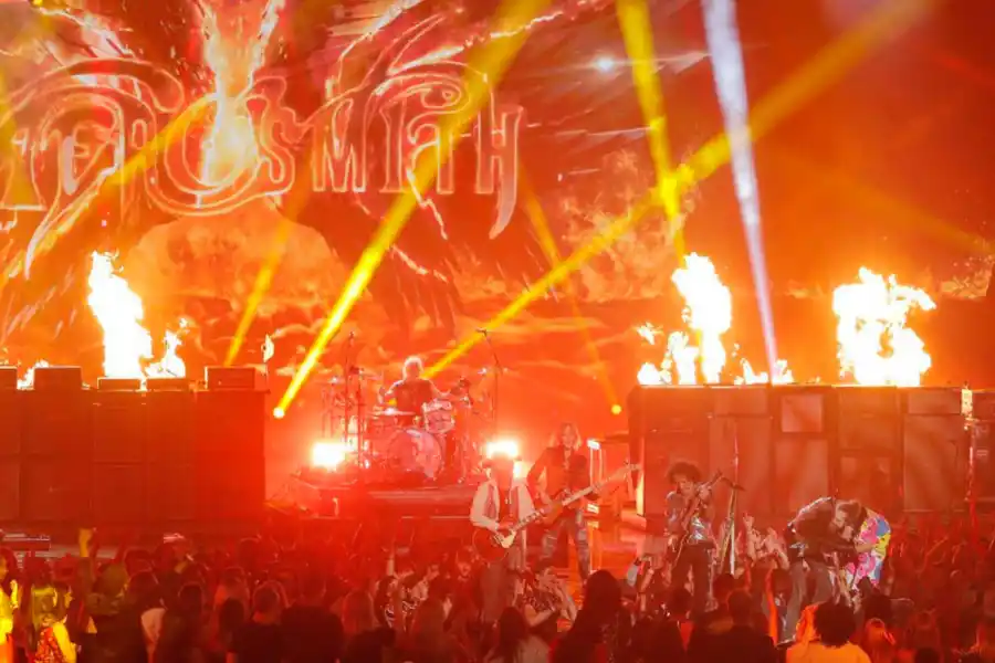 LEGENDARIOS. La presentación de Aerosmith.