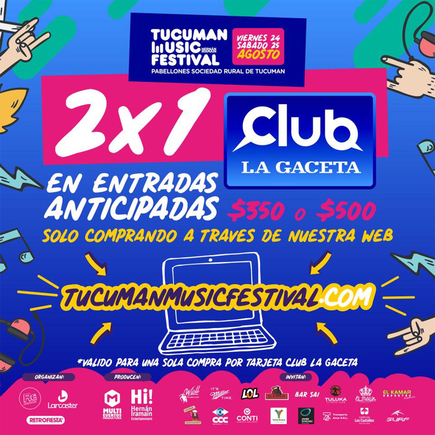Tucuman Music Festival: el megaevento que promete ser más que un espectáculo de bandas