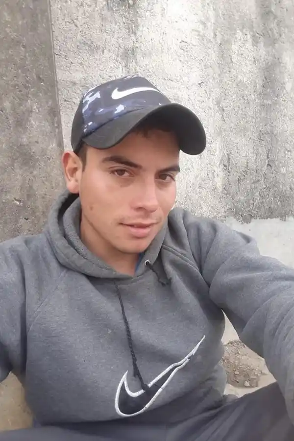 LA VÍCTIMA. César Nahuel Perea recibió el disparo en el pecho. 