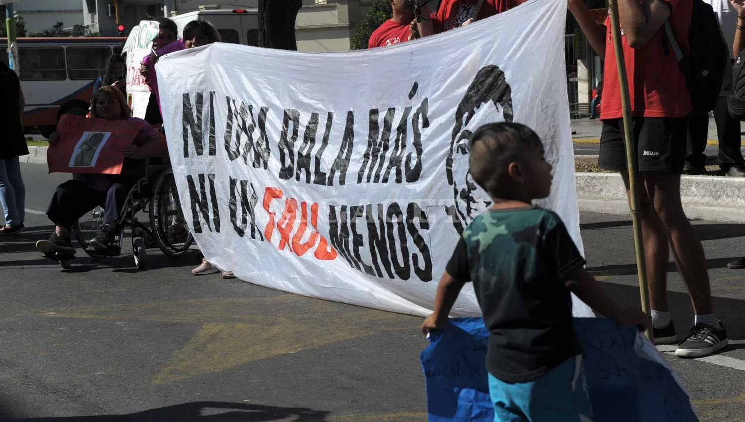 Marcha contra la represión policial: el gatillo fácil está relacionado con la pobreza
