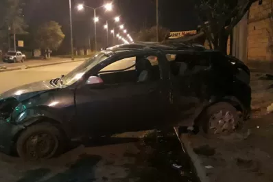 Una mujer resultó herida en un choque al sur de la ciudad