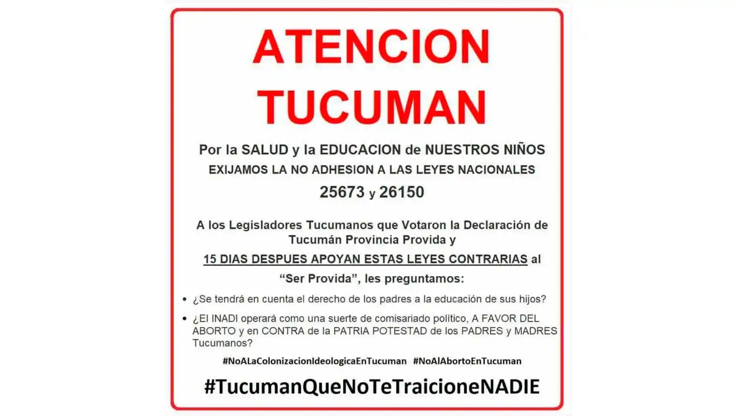 Ley de educación sexual: necesitamos prevención para no llegar a situaciones extremas