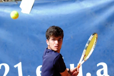 Silberstein jugó y ganó como número 1