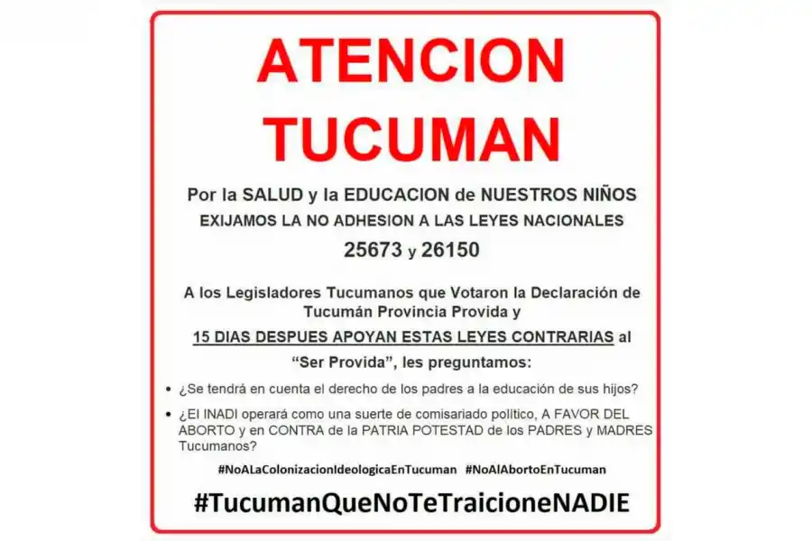 Ley de educación sexual: necesitamos prevención para no llegar a situaciones extremas