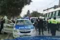 Secuestraron un colectivo para obligarlo a seguir un acompañamiento fúnebre