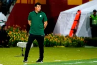 Luego de perder con Atlético, Jorge Almirón renunció como DT en Colombia