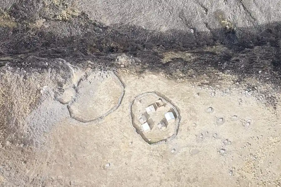PUESTO EN LA MONTAÑA. Los parapentistas observaron sitios como nunca antes se había visto.