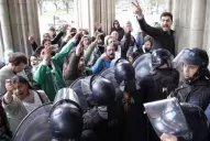 Incidentes por nuevos despidos en la Nación