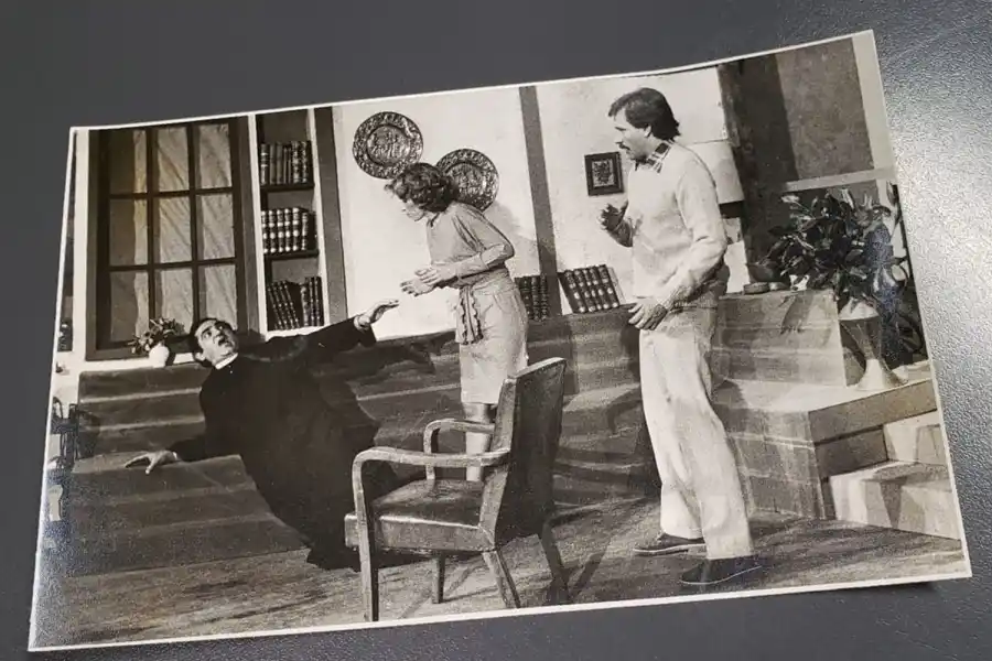 TRAMPA PARA UN HOMBRE SOLO. Una de las obras en las que actuó Norry.