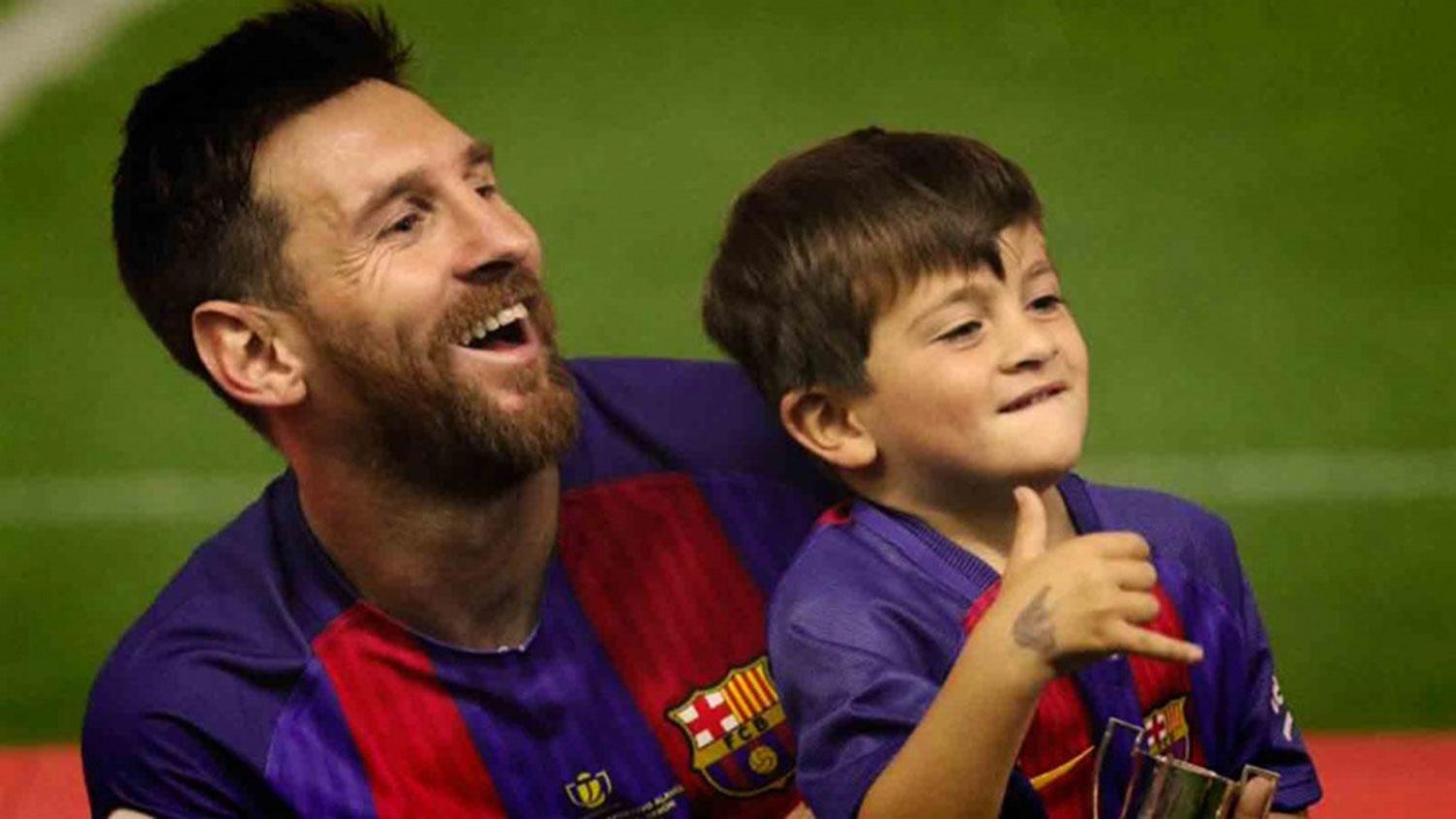 Messi y Thiago
