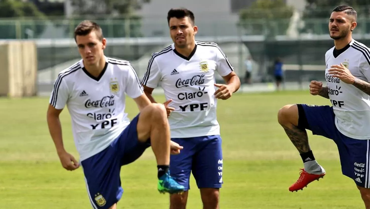 Giovanni Lo Celso será titular, Acuña irá al banco e Icardi jugará el martes contra Colombia. FOTO TOMADA DE PRENSA AFA