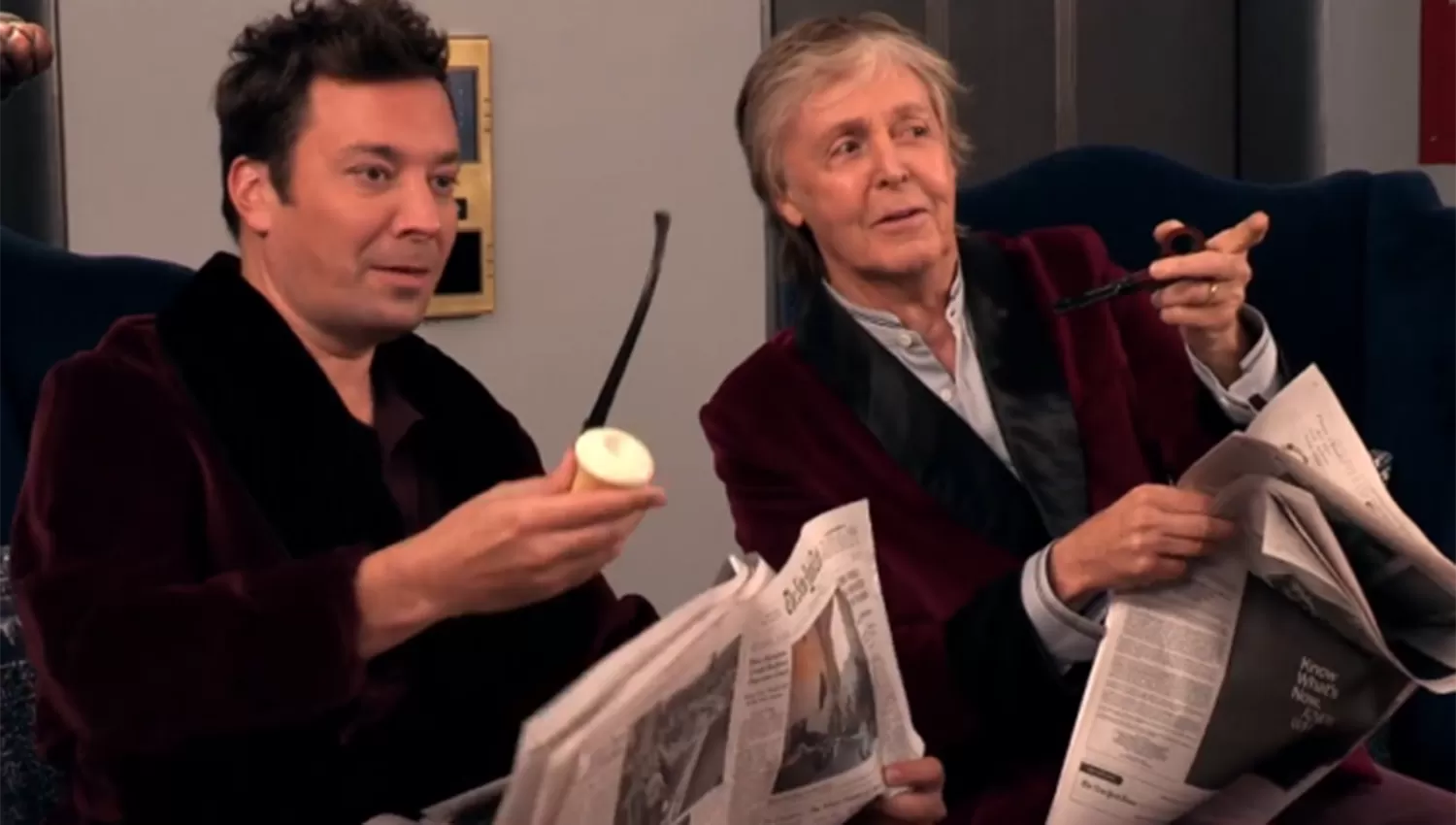 Irrepetible: Paul McCartney sorprendió a sus fans en ascensor