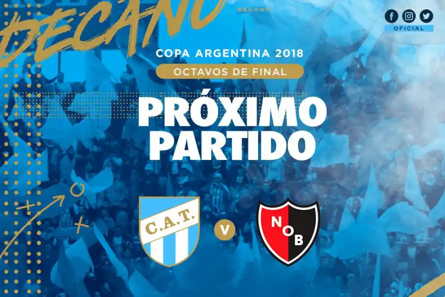 Copa Argentina: todo lo que tenés que saber del partido entre Atlético y Newell's