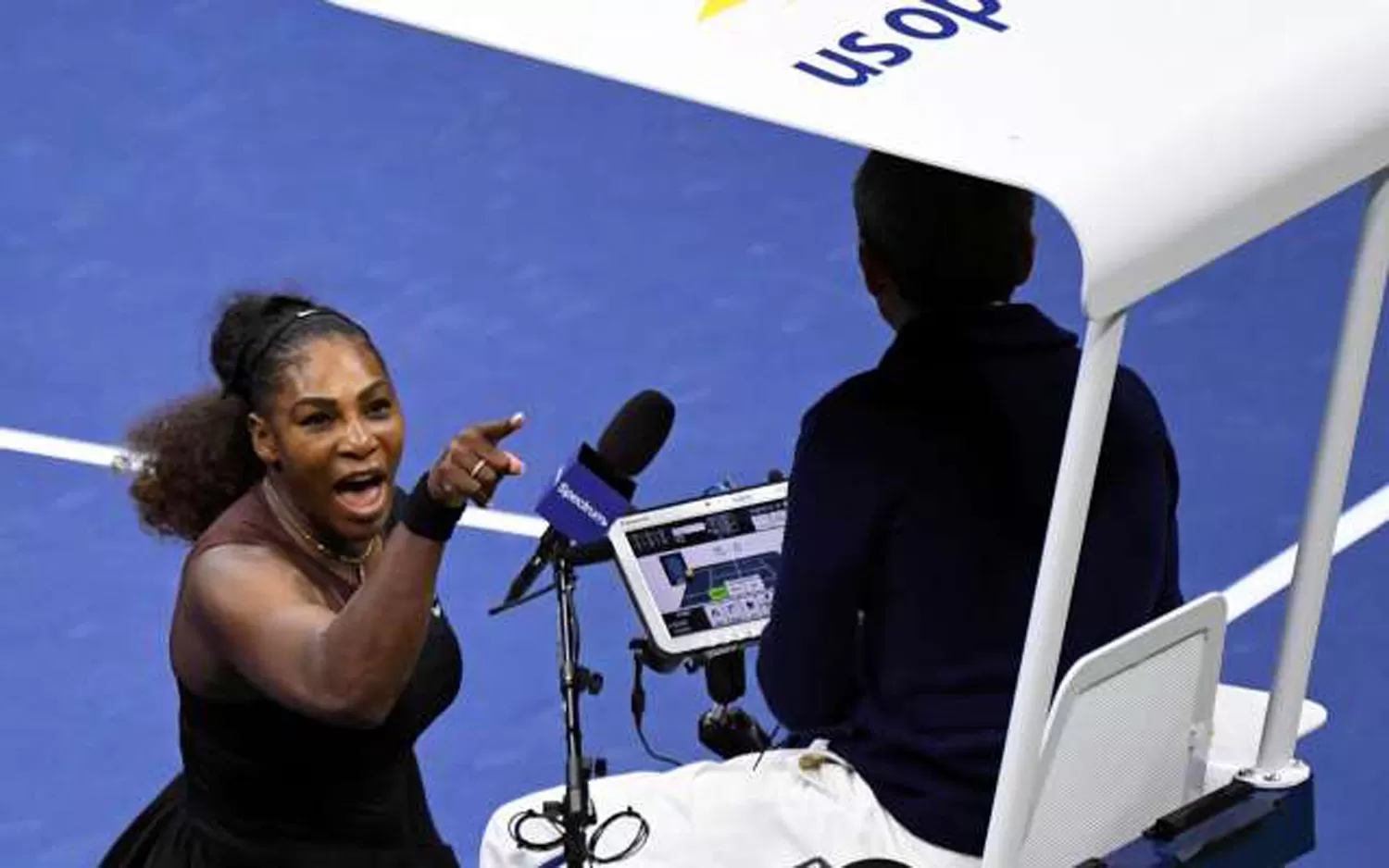 NO SE QUEDÓ CALLADA. Serena Williams.