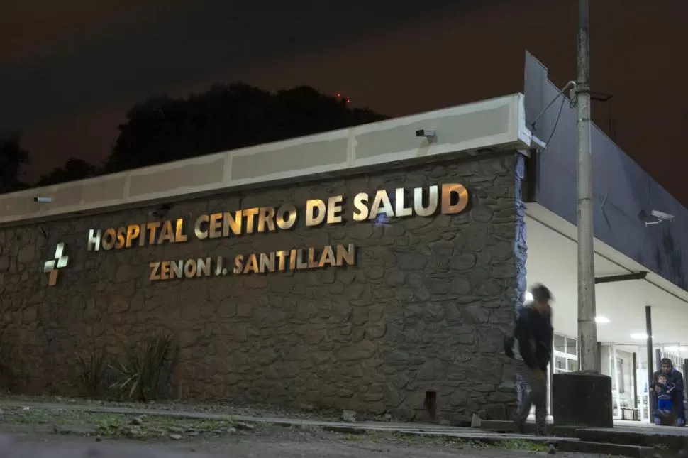 HOSPITAL. La víctima fue asistida en el Centro de Salud y luego se retiró. la gaceta / foto de FOTO DE DIEGO ARAOZ (archivo)