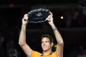 Del Potro se entristeció por la final perdida pero sigue disfrutando del tenis