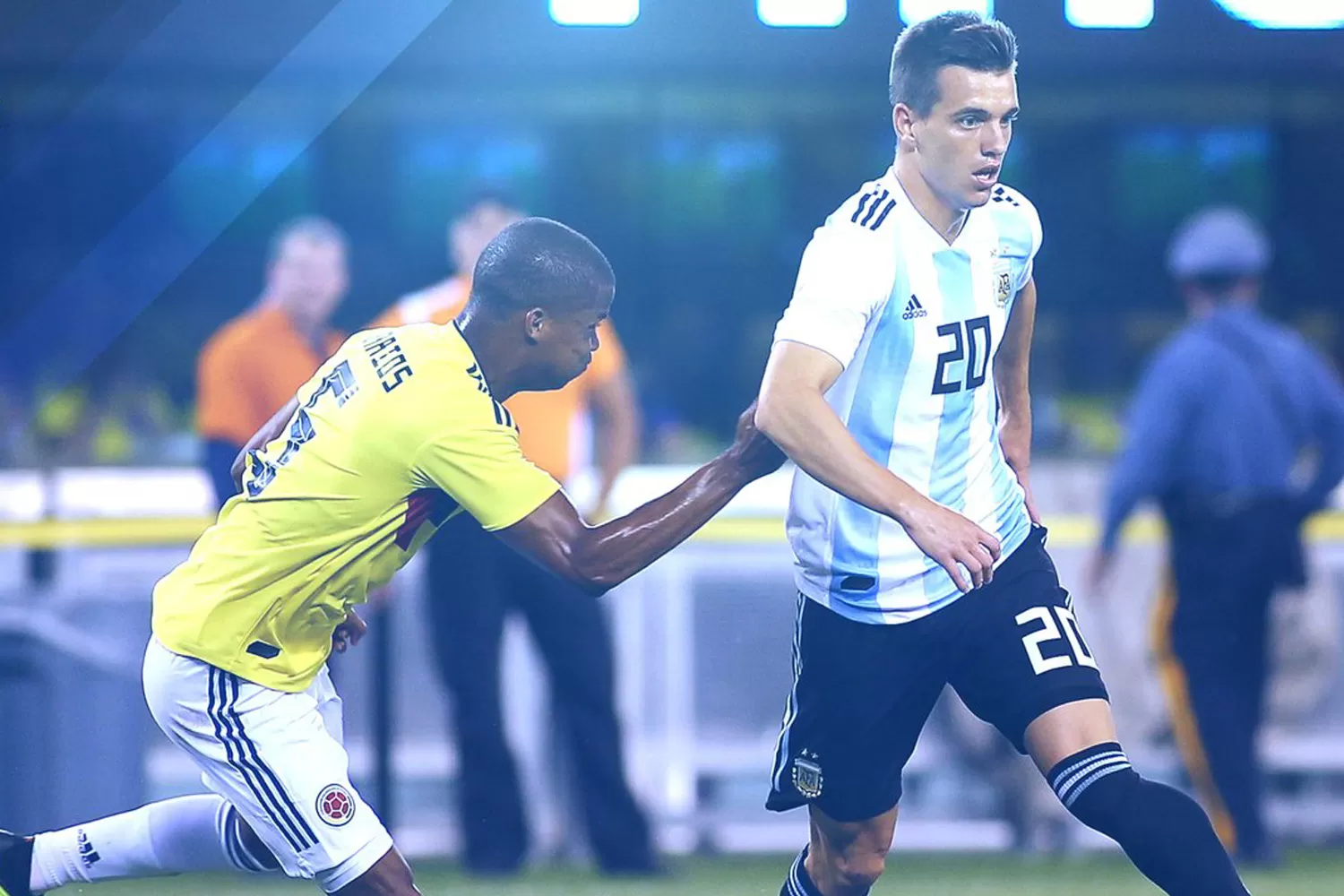 ARGENTINA VS COLOMBIA. Se enfrentan en Estados Unidos.