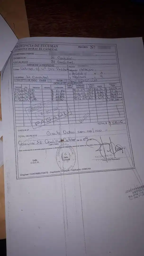 PRUEBAS. Los denunciados presentaron documentos y facturas de la comuna.