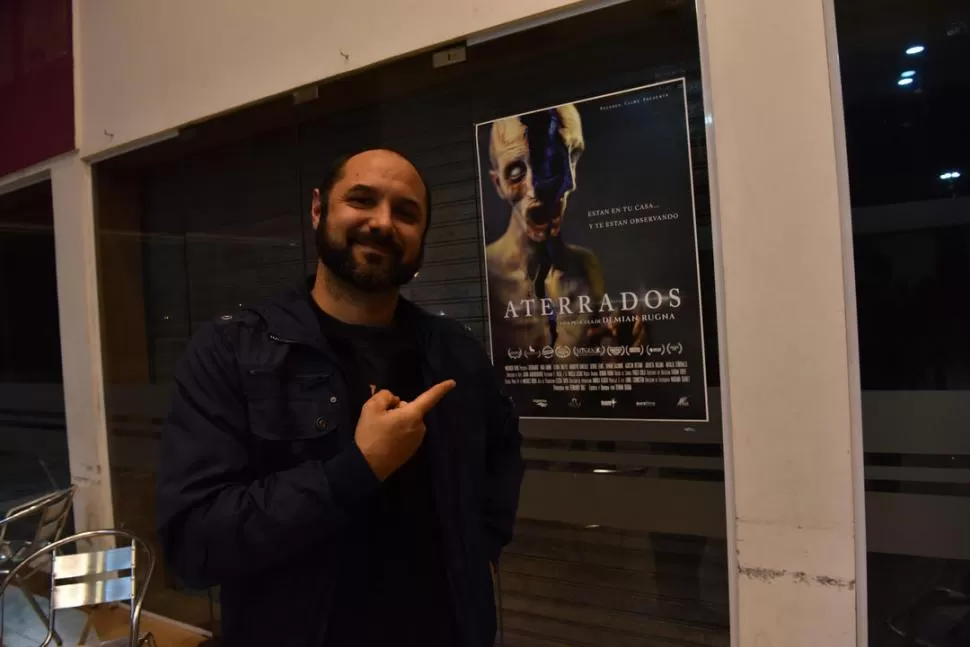 DE PASO POR TUCUMÁN. Demián Rugna presentó “Aterrados” en el Teatro de la Estación de Concepción. LA GACETA / FOTO DE OSVALDO RIPOLL.