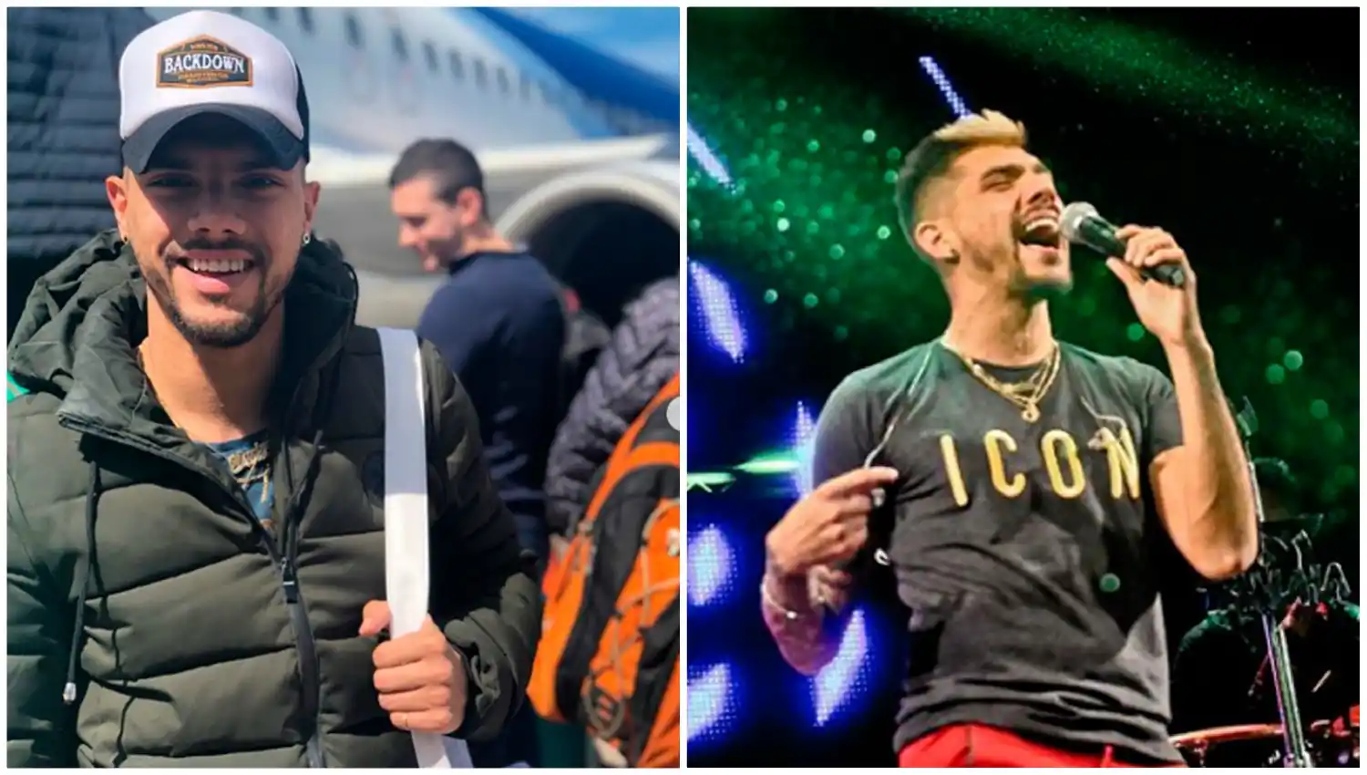 SANTIAGO GRIFFO. El cantante está tercero en la lista. 