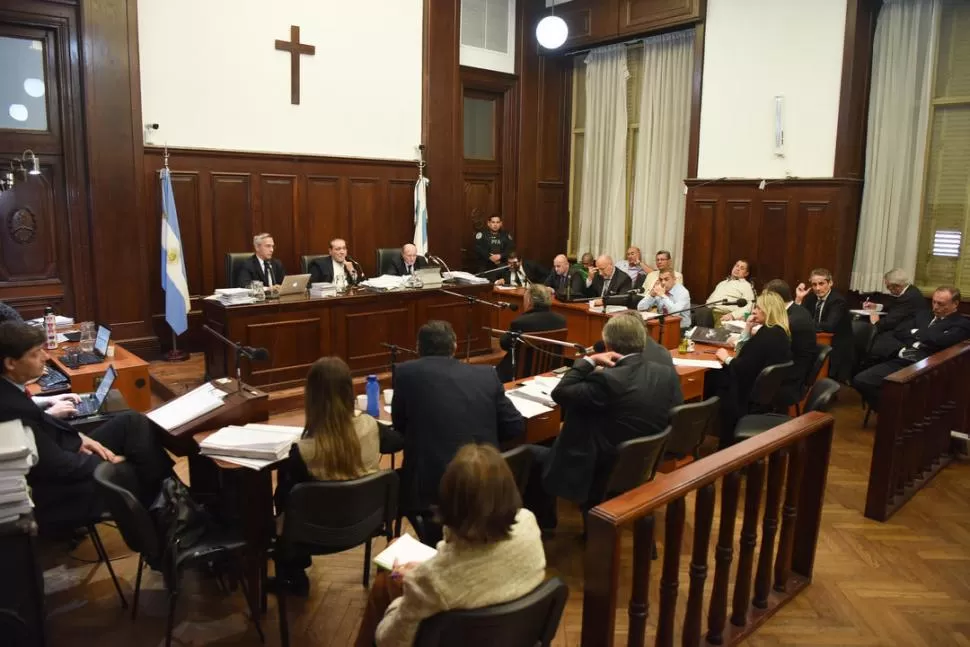 JORNADA. El proceso oral se reanudará el lunes en el Palacio de Justicia. la gaceta / foto de Analía Jaramillo
