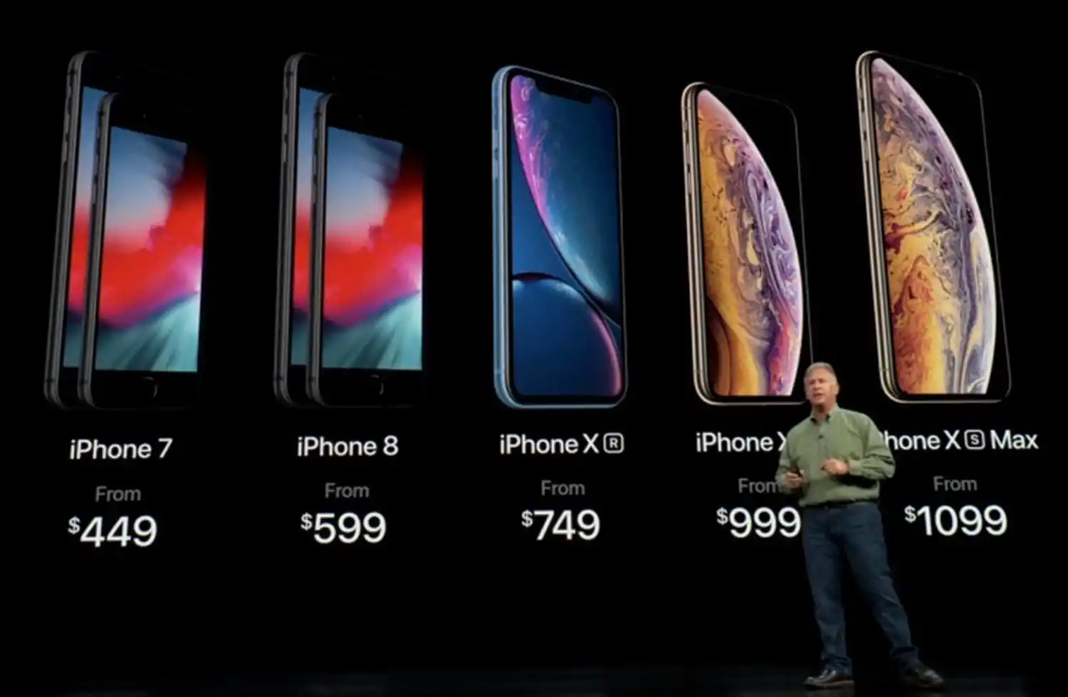 LOS NUEVOS IPHONE. Apple presentó las novedades el miércoles.