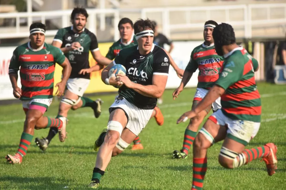 RACHA. Tucumán Rugby todavía no perdió ante equipos tucumanos en el torneo. la gaceta / foto de Osvaldo Ripoll 