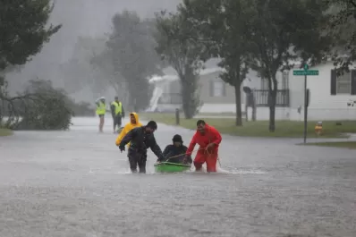 La tormenta tropical Florence no tiene piedad con las dos Carolina de EE.UU