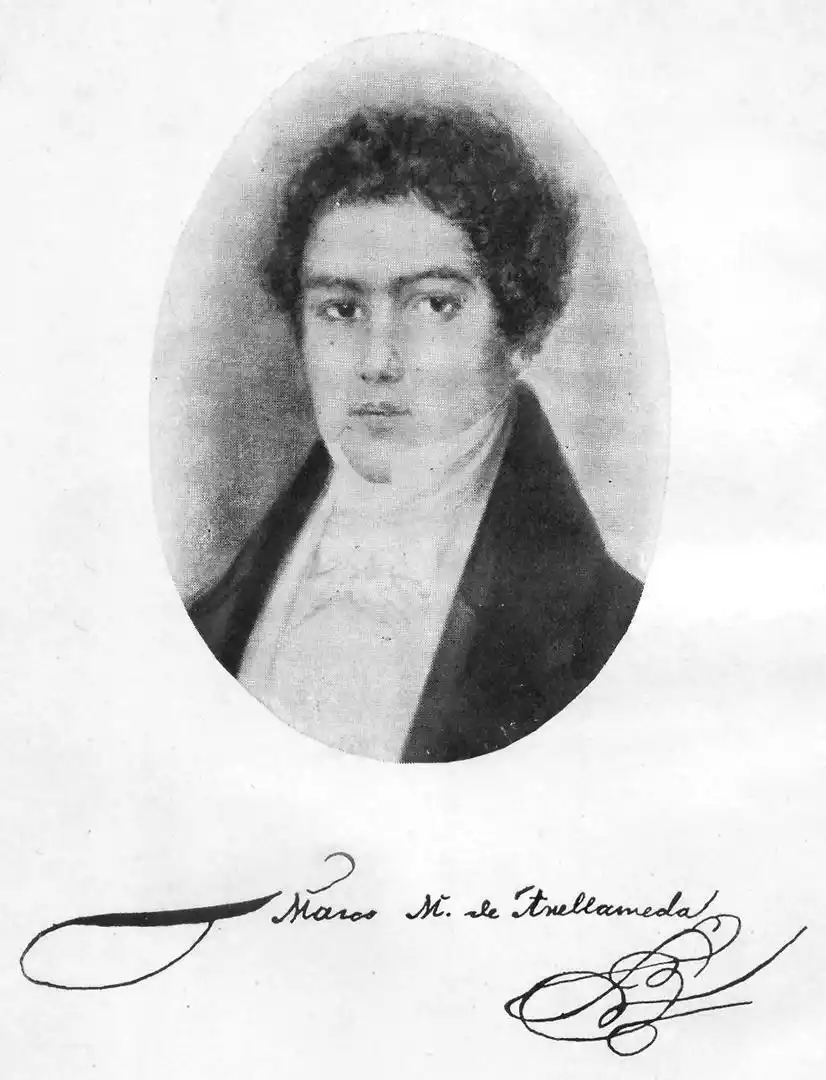 MARCO MANUEL DE AVELLANEDA. Casado con una hermana de Silva y ferviente animador de la Liga del Norte