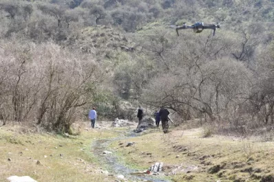 Con tres drones, estudiaron el acceso al paraje donde fue asesinado Chocobar