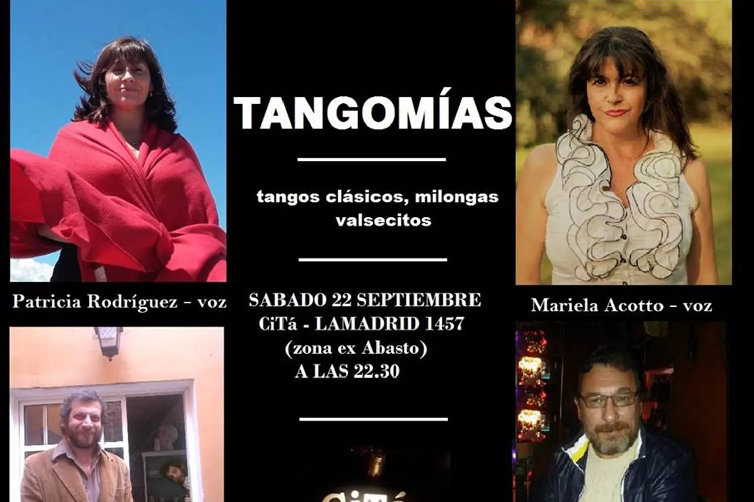 Tangomías se presentará mañana con un show de tangos, milongas y valsecitos