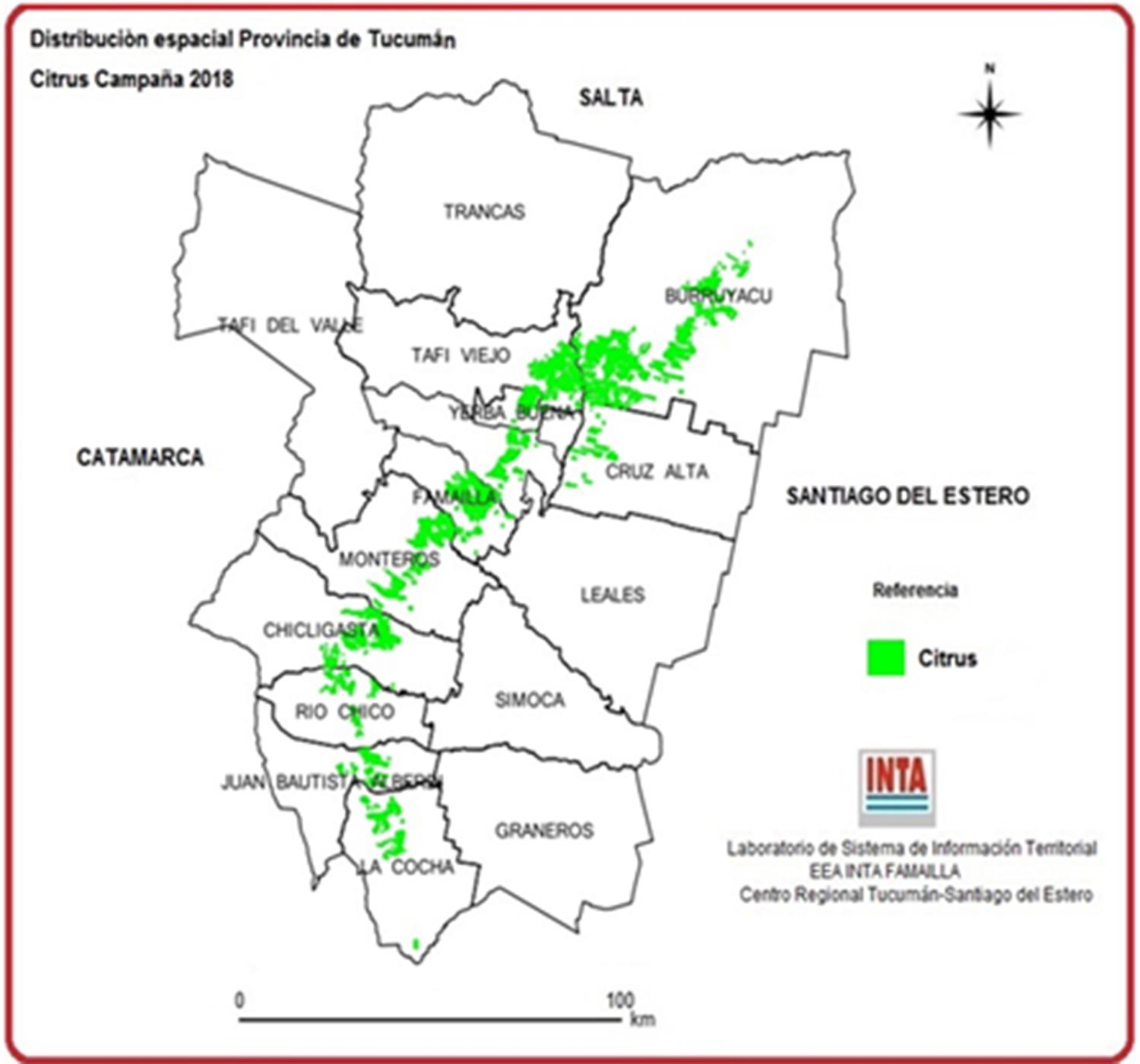 El área con cítricos en Tucumán se expande por la rentabilidad, según el INTA Famaillá