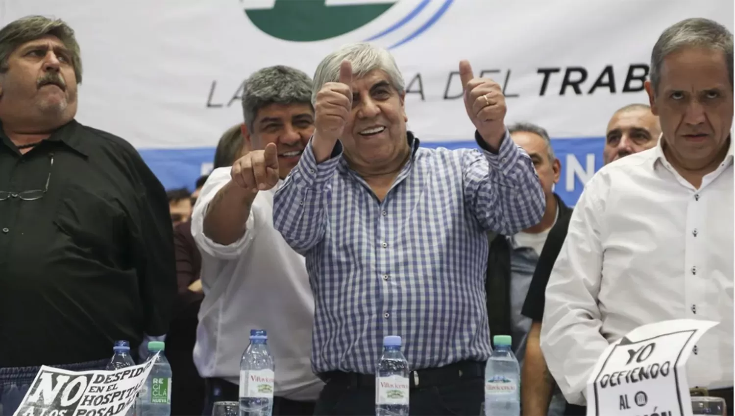 Mensaje de Hugo Moyano a Macri: no me vas a doblegar