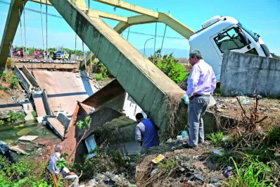 Derrumbe del puente: la oposición pide informes y exige una investigación