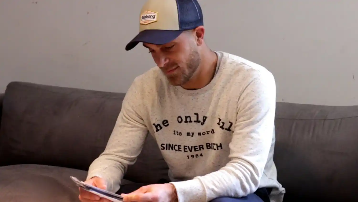 SU HIJO. El jugador atesora una caja con recuerdos que le regaló el pequeño para su cumpleaños.