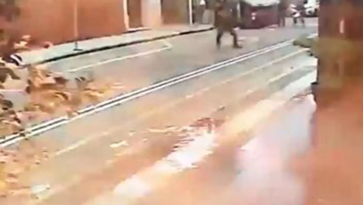 Video: atacaron una sede de Gendarmería con bombas molotov