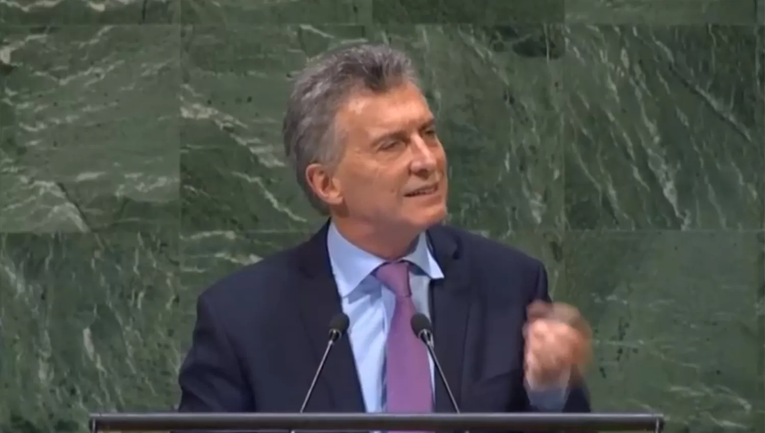 Macri, en la ONU: llevaremos a la Corte internacional los crímenes de lesa humanidad en Venezuela