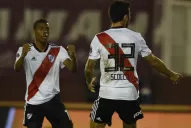 Con titulares en el banco, River se mostró superior y goleó 5 a 1 a Lanús